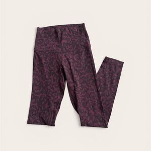 Lululemon Purple Patterned Leggings